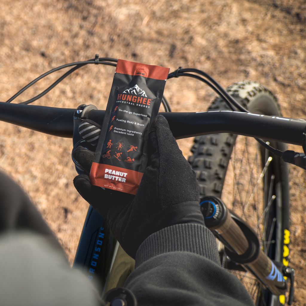 Hunghee Energy Ancestral Snacks made for mountain biking - high fat fuel