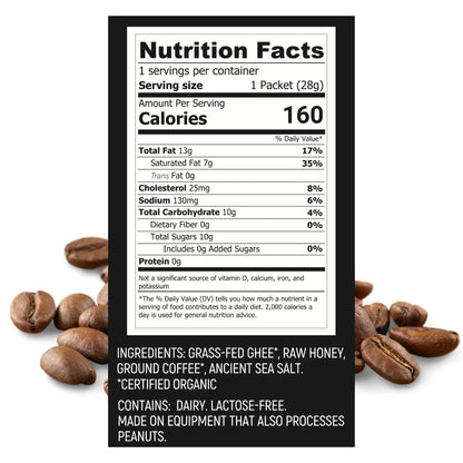 Coffee Crunch Hunghee Ancestral Energy Animal-based Snack Best Carnivore Keto Healthy Sport Nutrition, Recovery, Travel