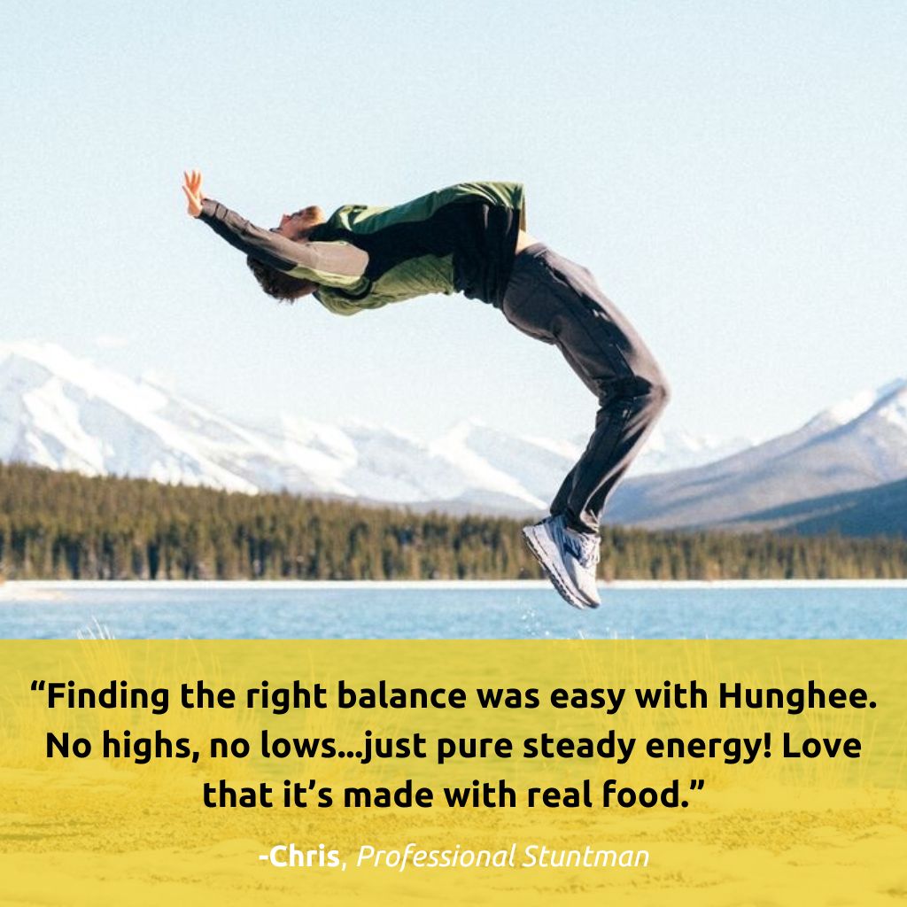 Hunghee Energy Ancestral Snack for athletes and stuntmen - real food