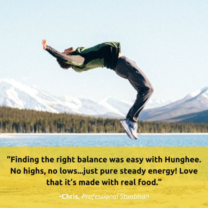 Hunghee Energy Ancestral Snack for athletes and stuntmen - real food